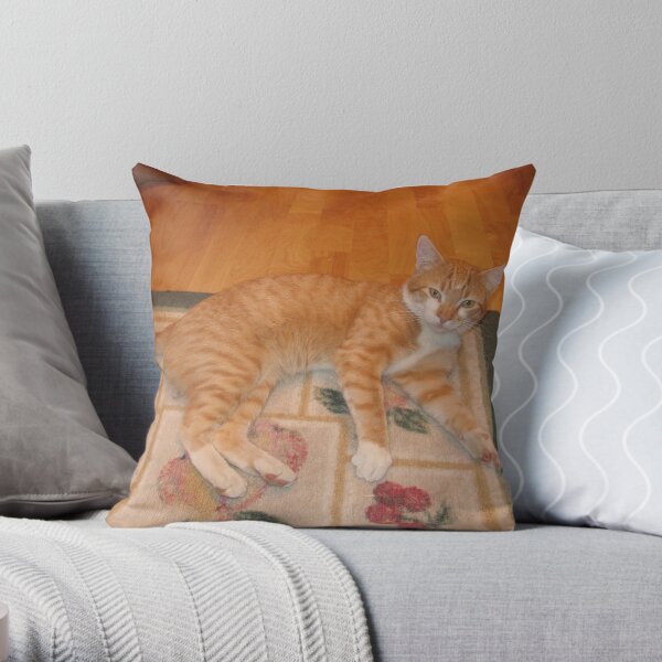 Flame Throw Pillow