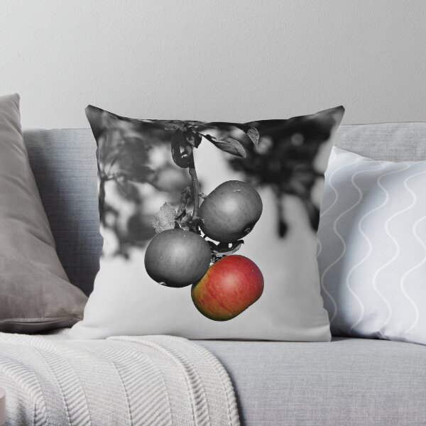 Apple a Day Keeps the Doctor Away Throw Pillow