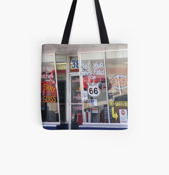 Get Your Chips Fixed? All Over Print Tote Bag