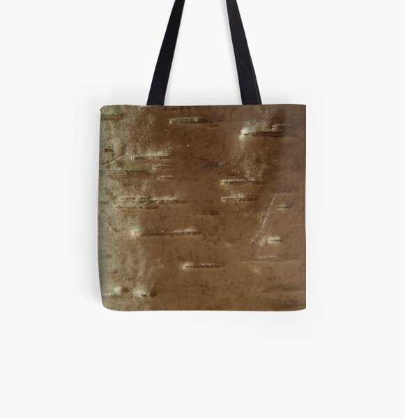 sunrise on woody snowscape All Over Print Tote Bag