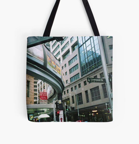 Sydney monorail All Over Print Tote Bag