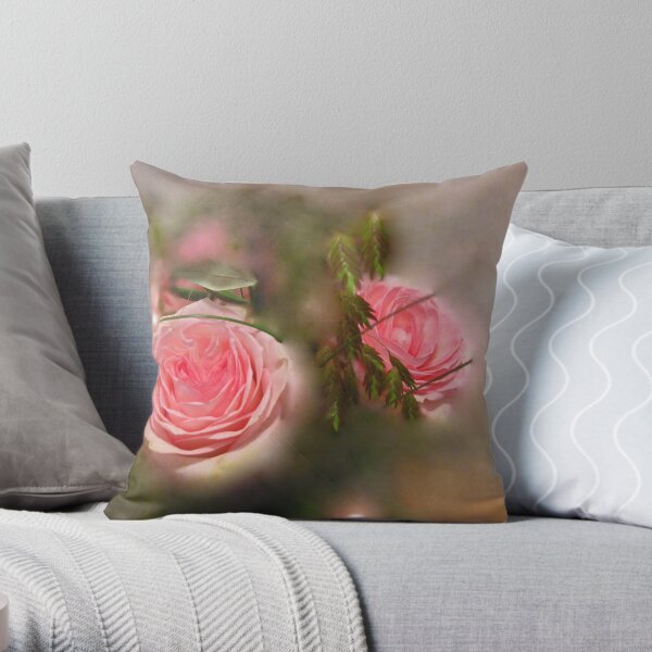 Hidden Beauties Throw Pillow