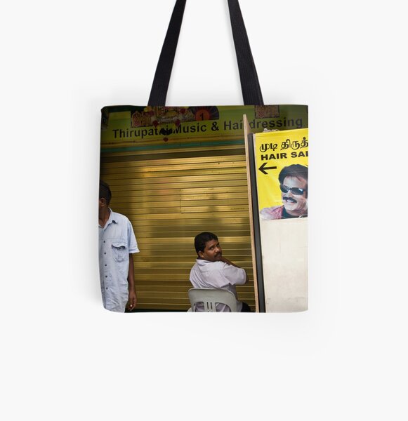 Fancy a haircut? All Over Print Tote Bag