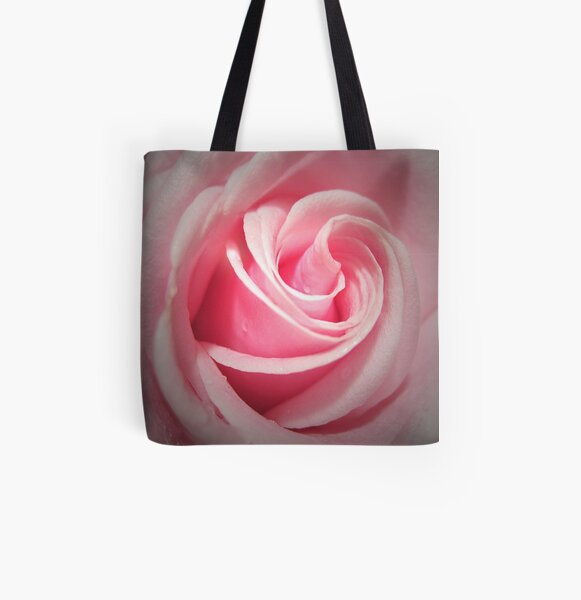 Pink Delight All Over Print Tote Bag