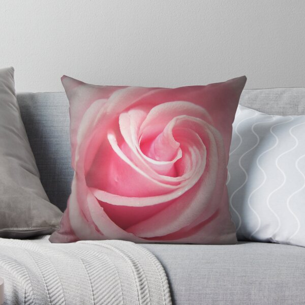 Pink Delight Throw Pillow
