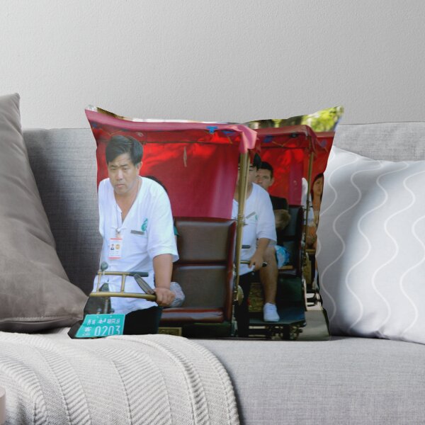 rush hour Throw Pillow