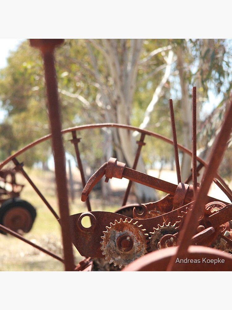 Rusting farm equipment by mistered