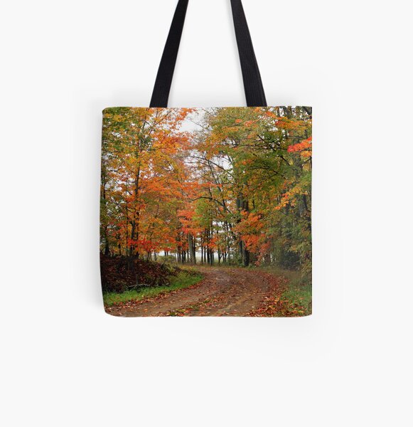 Around The Curve All Over Print Tote Bag