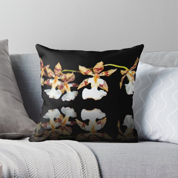 Oncidium Throw Pillow