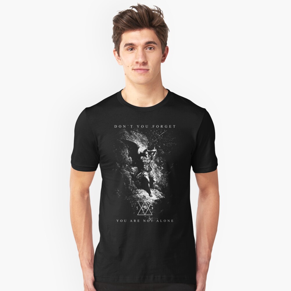 Lucifer - You are not alone - Eldritch Dreamer - Lovecraftian Cthulhu mythos wear Slim Fit T-Shirt