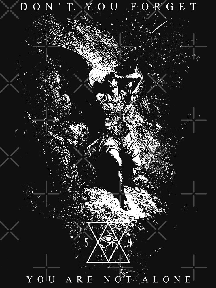 Lucifer - You are not alone - Eldritch Dreamer - Lovecraftian Cthulhu mythos wear by eldritchdreamer