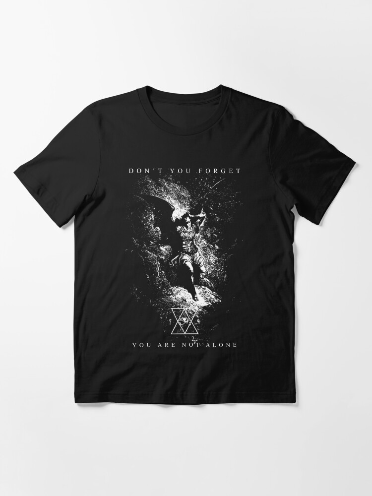 Alternate view of Lucifer - You are not alone - Eldritch Dreamer - Lovecraftian Cthulhu mythos wear Essential T-Shirt