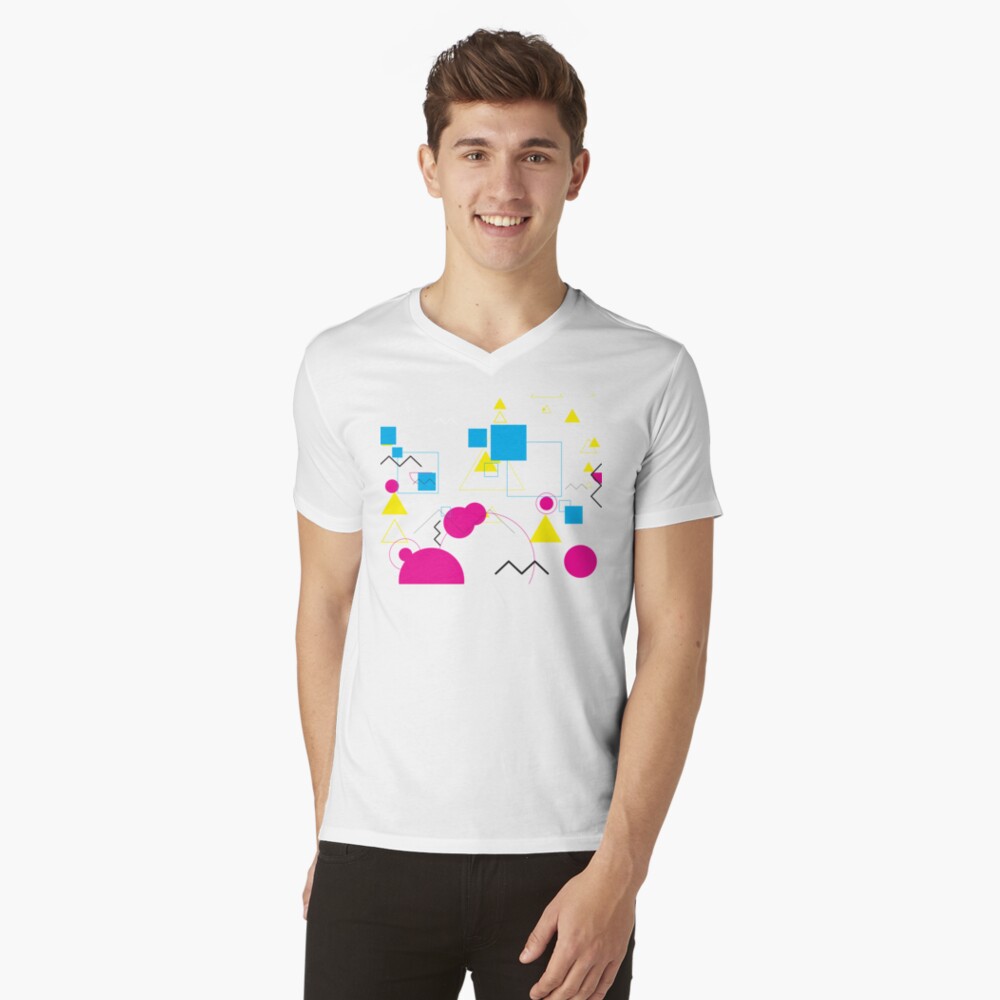 Item preview, V-Neck T-Shirt designed and sold by Pointit.