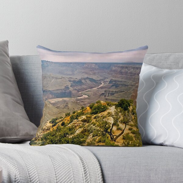 The Grand Canyon Series - 10 Colorado River Throw Pillow