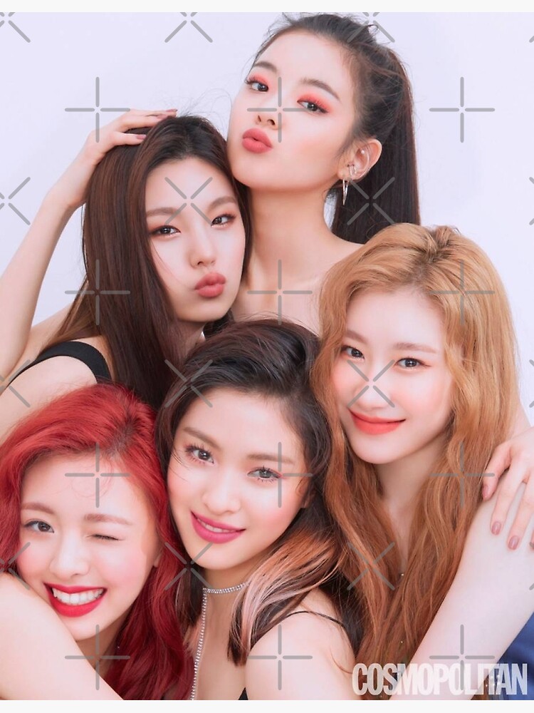 Itzy Poster Kpop Girl Group Art Print By Michiyo Goods Redbubble 7904