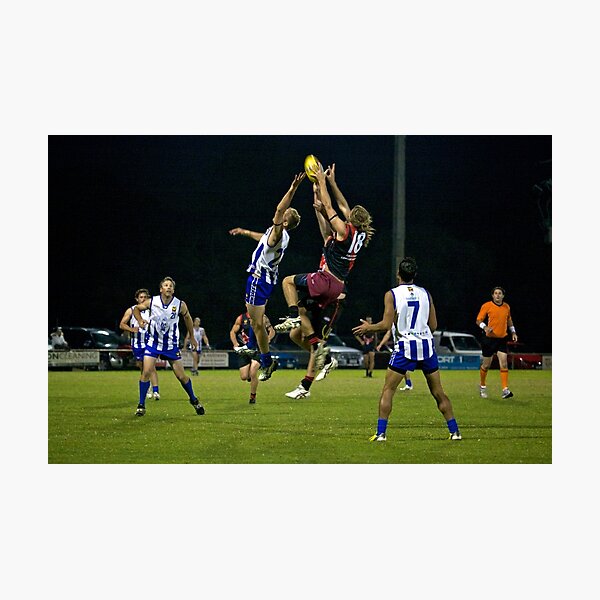 Bombers V Mulies Photographic Print