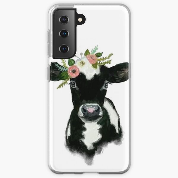 Cute Cow Samsung Galaxy Soft Case