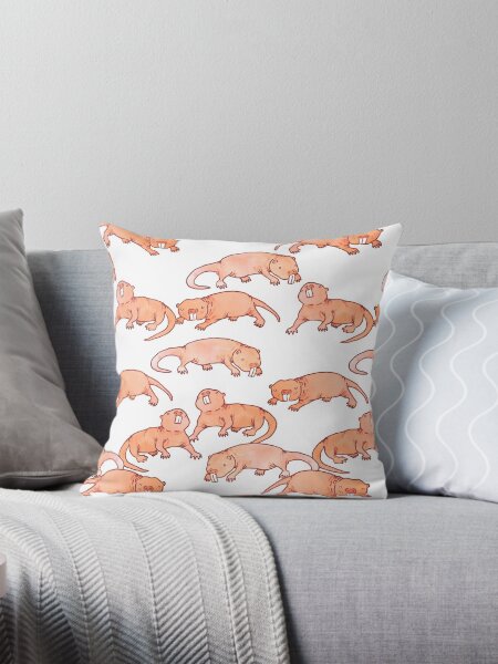 Aperçu de l'œuvre Aquarelle nue rats taupes partout créée et vendue par landpenguin.