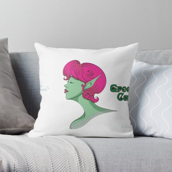 Smoky Magick Throw Pillow
