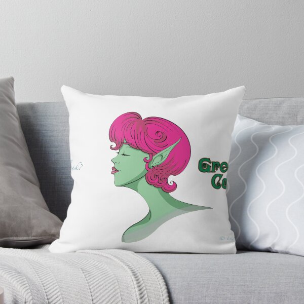 Smoky Magick Throw Pillow