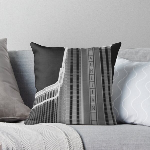 Venetian Casino  Throw Pillow