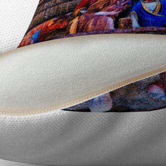 Alternate view of Nativity Scene Throw Pillow