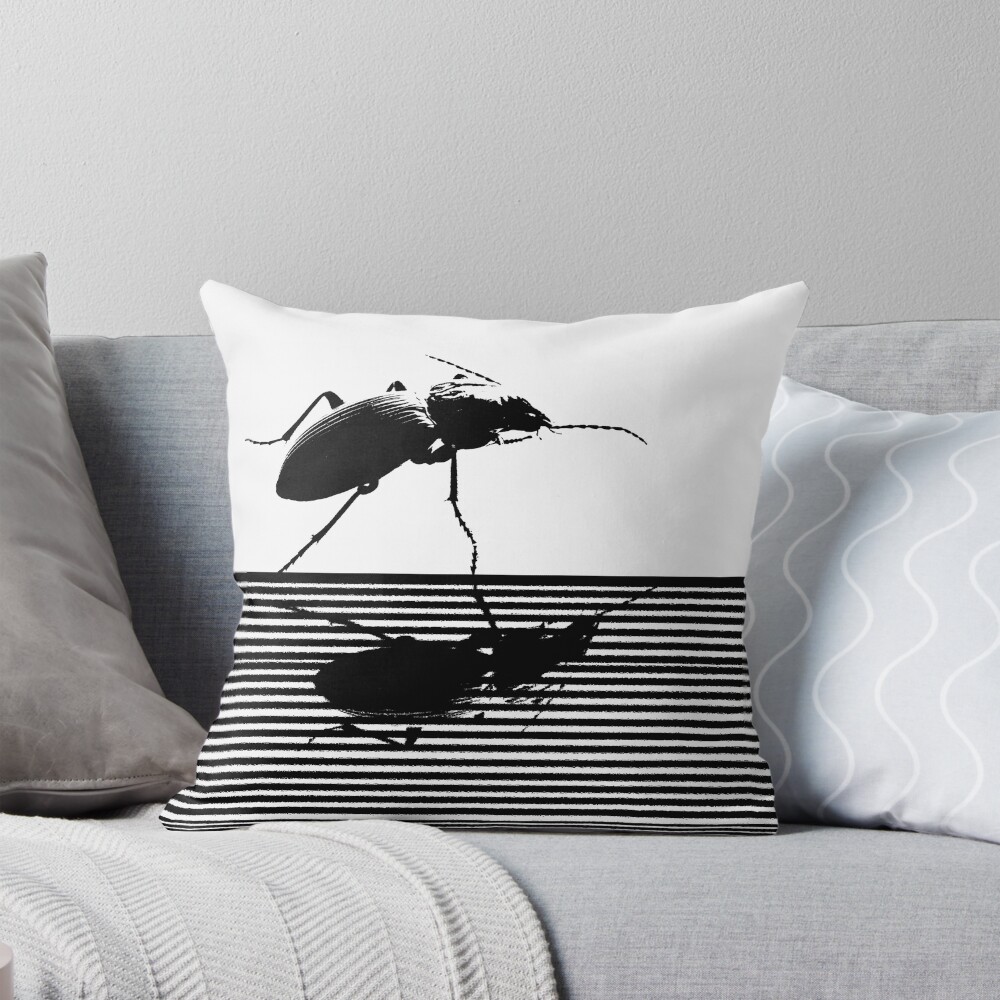 Item preview, Throw Pillow designed and sold by Bot2.