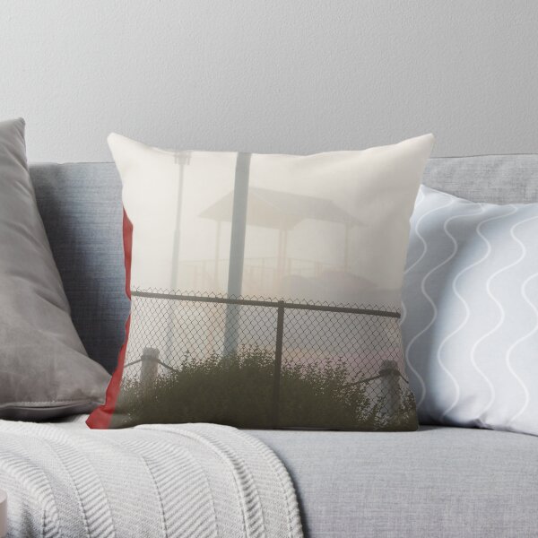 Back Cover Throw Pillow