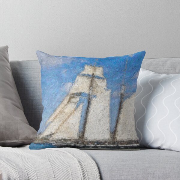 Aperçu de l'œuvre Stylized photo of Tall Ship Californian in San Diego Bay. créée et vendue par NaturaLight.