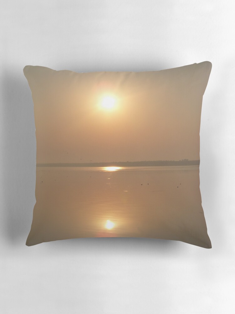 Thumbnail 3 of 4, Pillow, The Sun and The Sea designed and sold by Anthropolog.