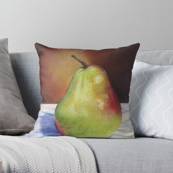 loney pear Throw Pillow