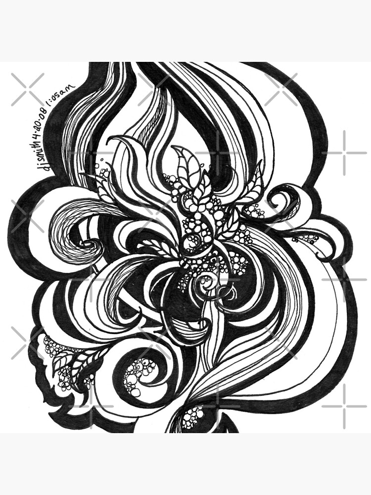 Verdure, Ink Drawing by djsmith70