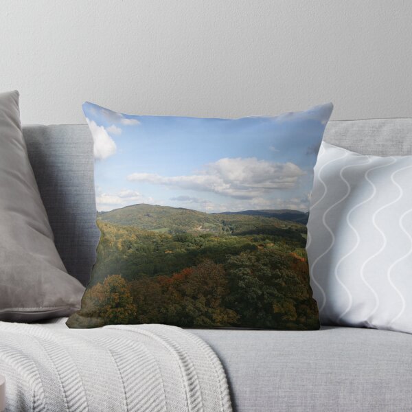 Autumn Colours Throw Pillow