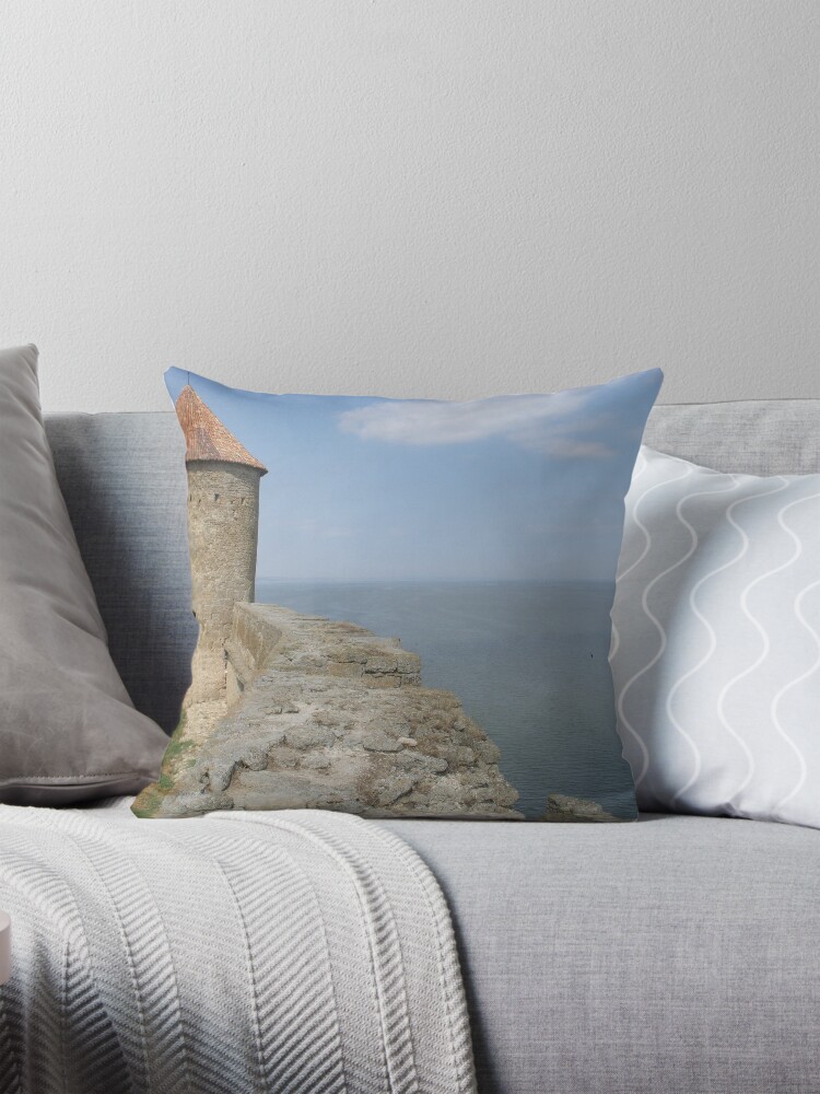Thumbnail 1 of 4, Pillow, Castle designed and sold by Anthropolog.