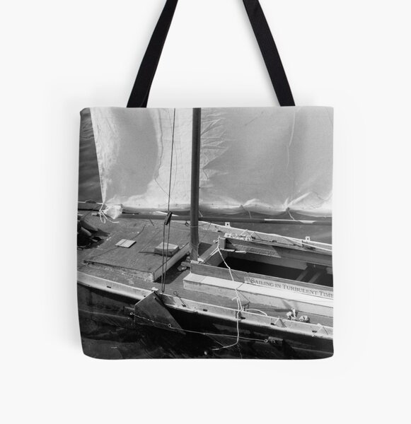 Sailing in Turbulent Times All Over Print Tote Bag