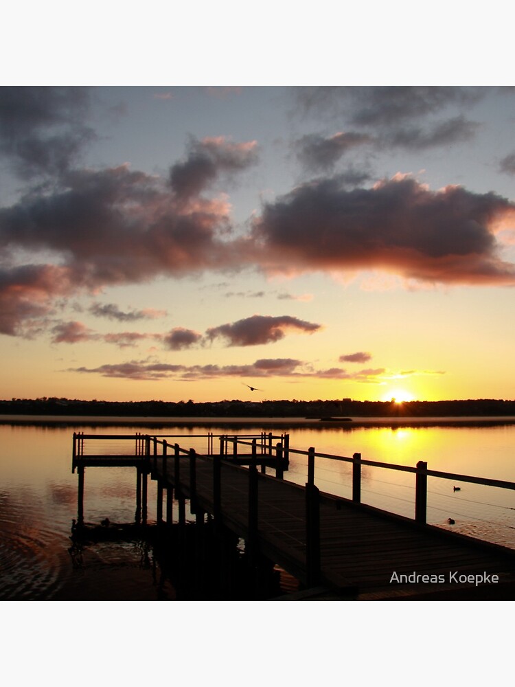 Sunrise over Lake Joondalup by mistered