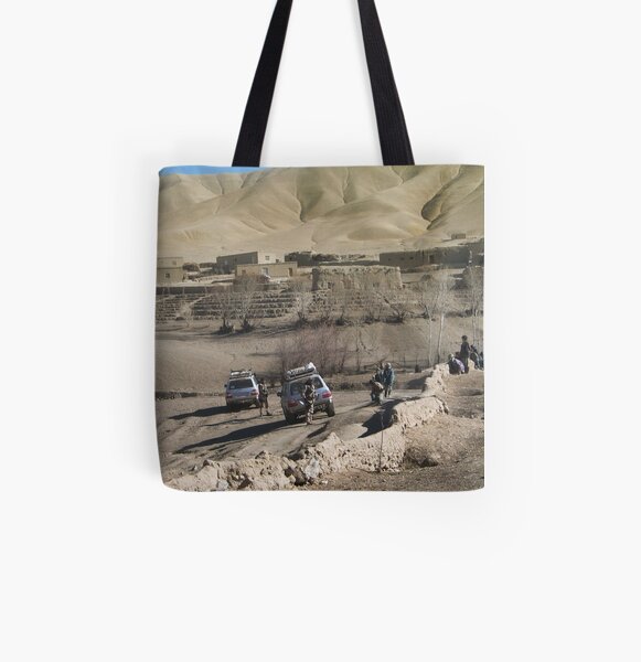 child and soldiers All Over Print Tote Bag