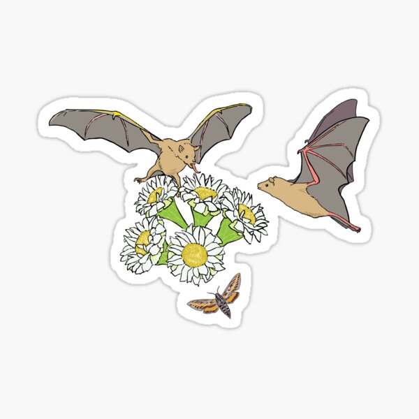 Artikel-Vorschau von Fledermäuse, Motten und Kaktusblüten im Wüstenmondschein, designt und verkauft von vinpauld.