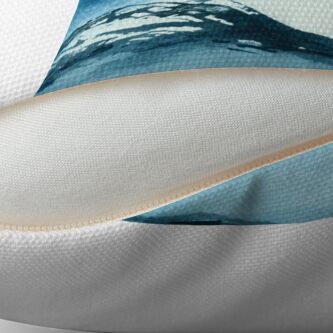 Alternate view of Blue Valley Throw Pillow