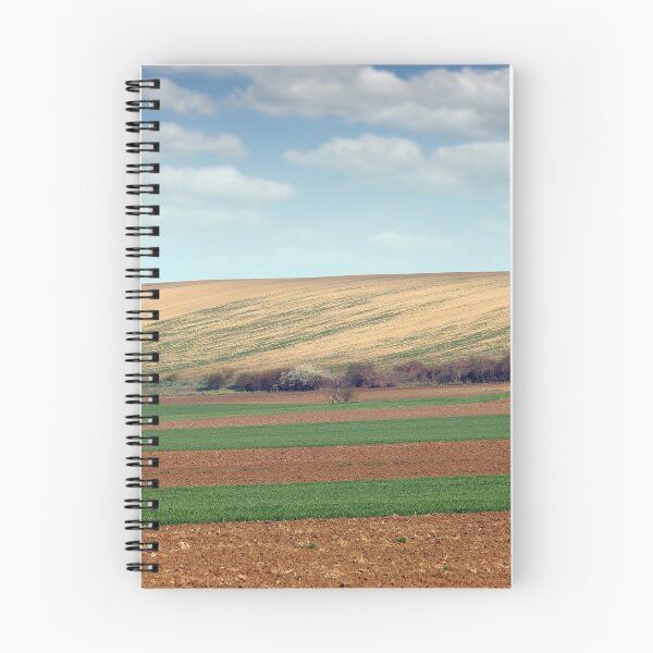 Item preview, Plowed and green wheat fields agriculture Voivodina Serbia landscape designed and sold by goceris.