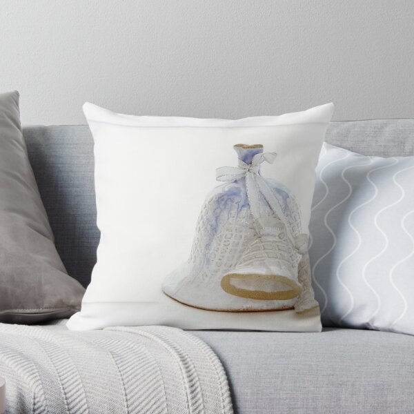 Christmas bells (card) Throw Pillow