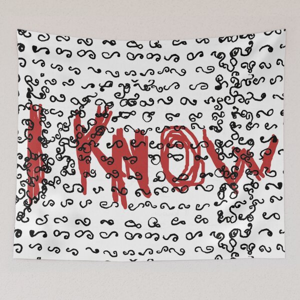 Item preview, I KNOW Scrambled Digital designed and sold by baudrillier.