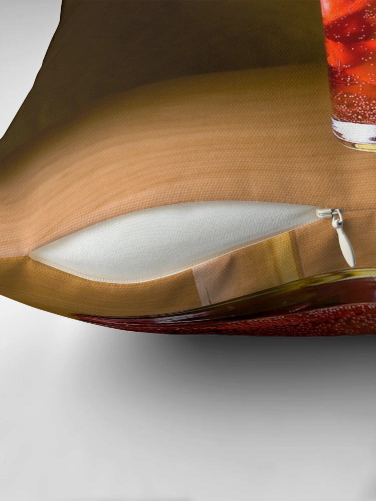 Thumbnail 2 of 4, Pillow, Italian Soda: Raspberry designed and sold by Kory Trapane.
