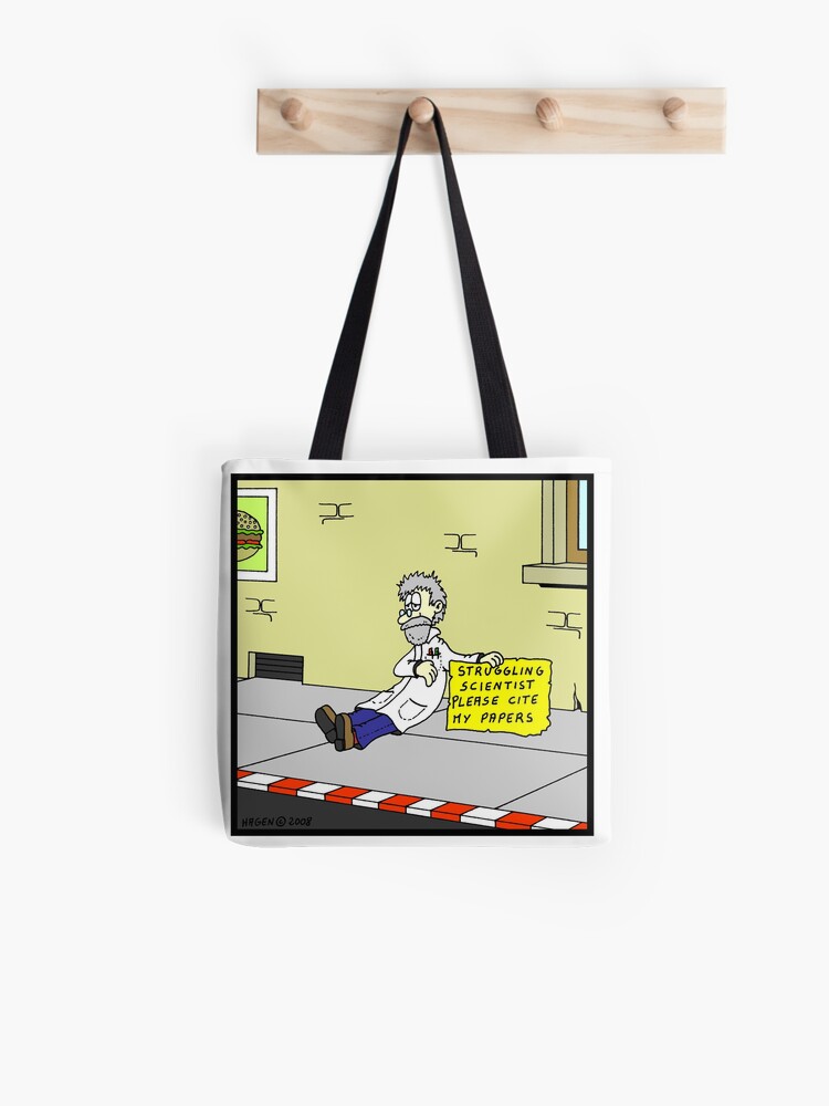 Thumbnail 1 of 2, Tote Bag, Please cite my papers designed and sold by Hagen.