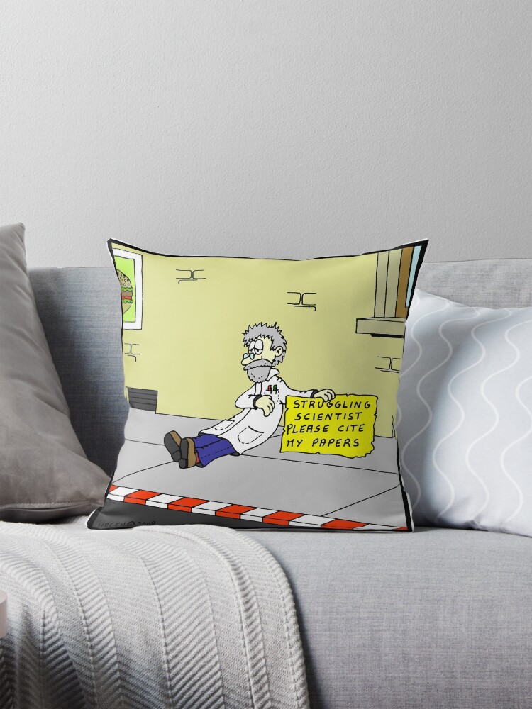 Thumbnail 1 of 4, Pillow, Please cite my papers designed and sold by Hagen.