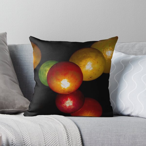 Orbs Throw Pillow