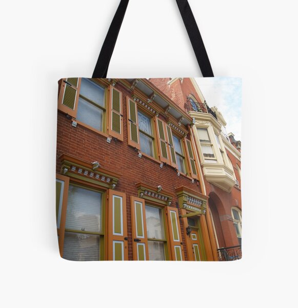 Homes on Prince Street, Lancaster, PA All Over Print Tote Bag