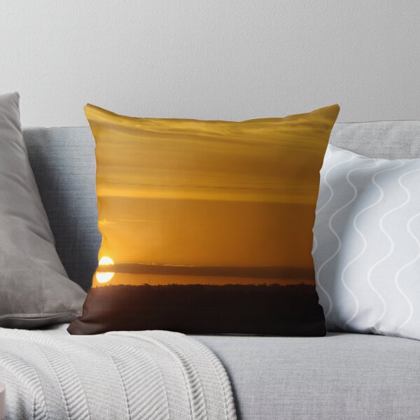 Avalon Sunset Throw Pillow