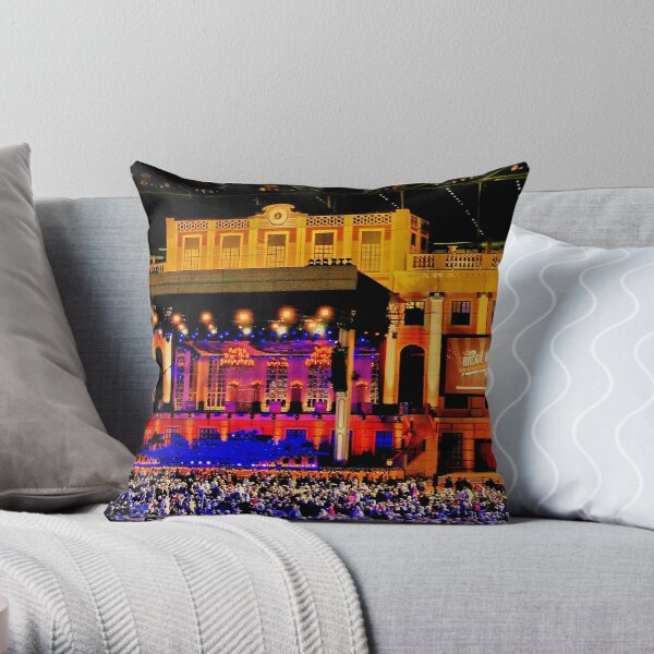 "A Palace in a Dome" Throw Pillow