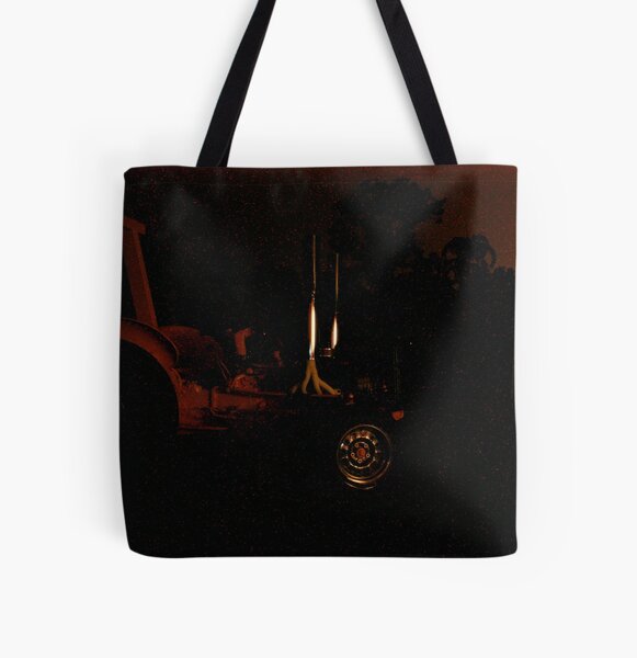 Tractor Speckles All Over Print Tote Bag